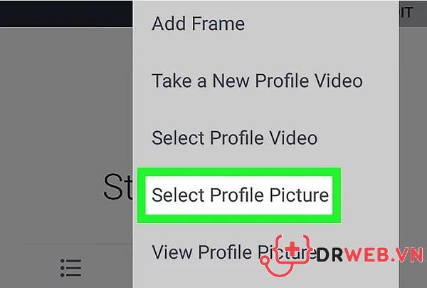 dễ dàng thay đổi Facebook profile picture ngay trên ứng dụng Facebook điện thoại